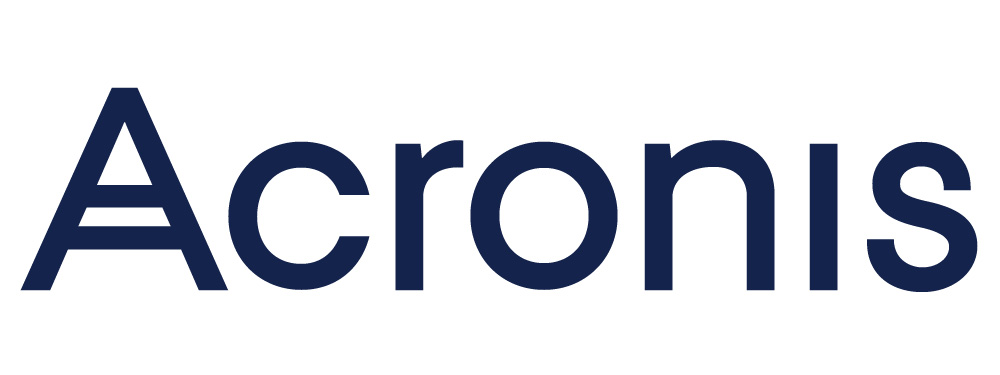 Acronis - logo oprogramowania backup i disaster recovery dla firm